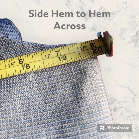 🆕️ Joseph Abboud Linen Blend Vest / Waistcoat Chambray Back Size M NWT - Picture 5 of 10